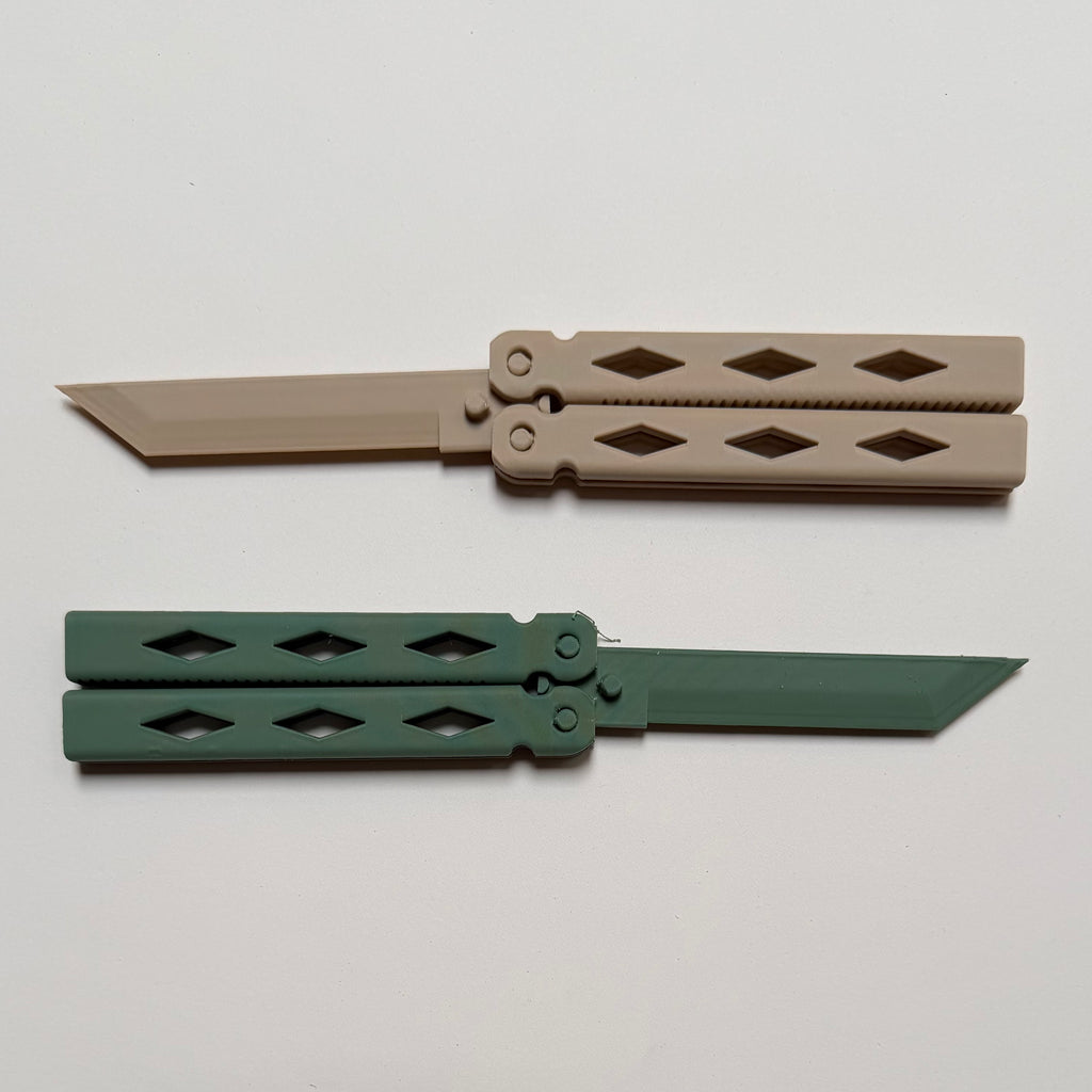 Custom 3D Printed Balisong Fidget Trainer