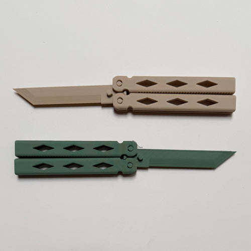 Custom 3D Printed Balisong Fidget Trainer